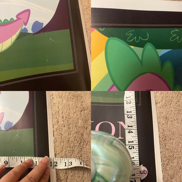 My Little Pony: San Diego Comic Con 2011 Motivational Posters Set of 8 VERY RARE - Picture 12 of 13